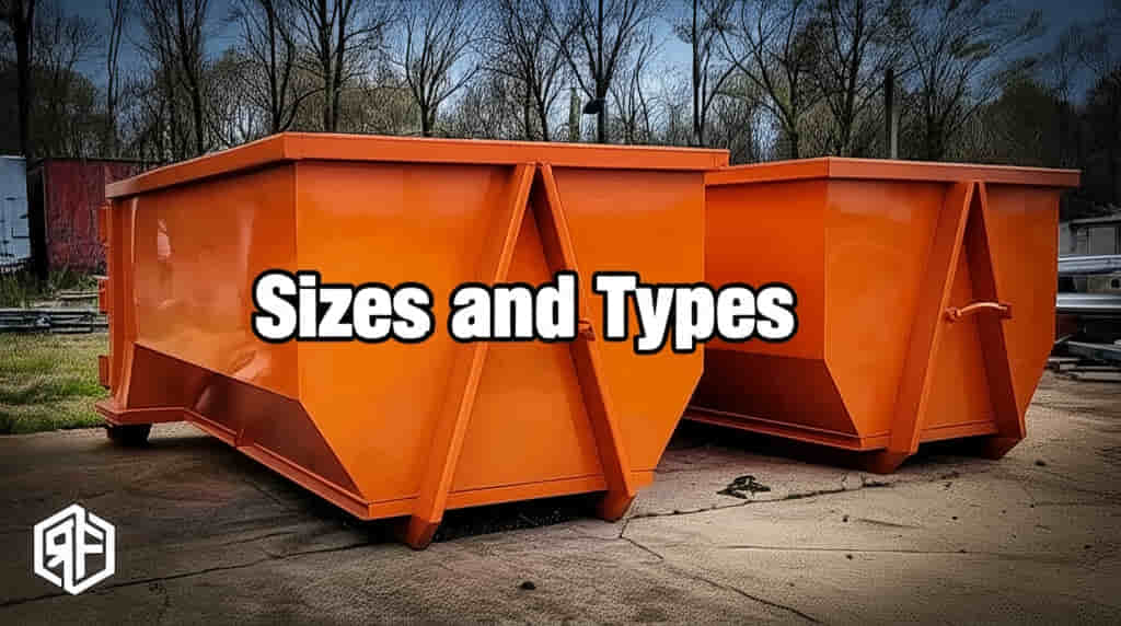 roll off container sizes and type