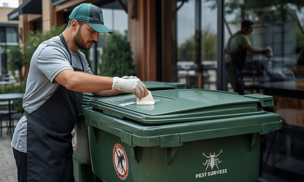 food workers can deter pests dumpster