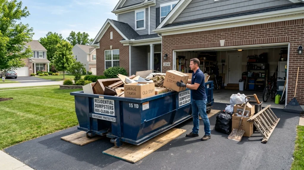 what are driveway dumpsters